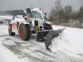 �adowarka teleskopowa przy od�nie�aniu